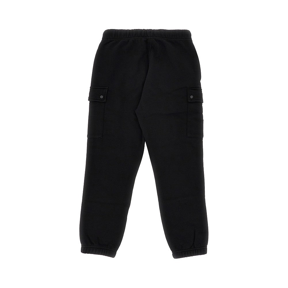 Pantalone cargo in felpa