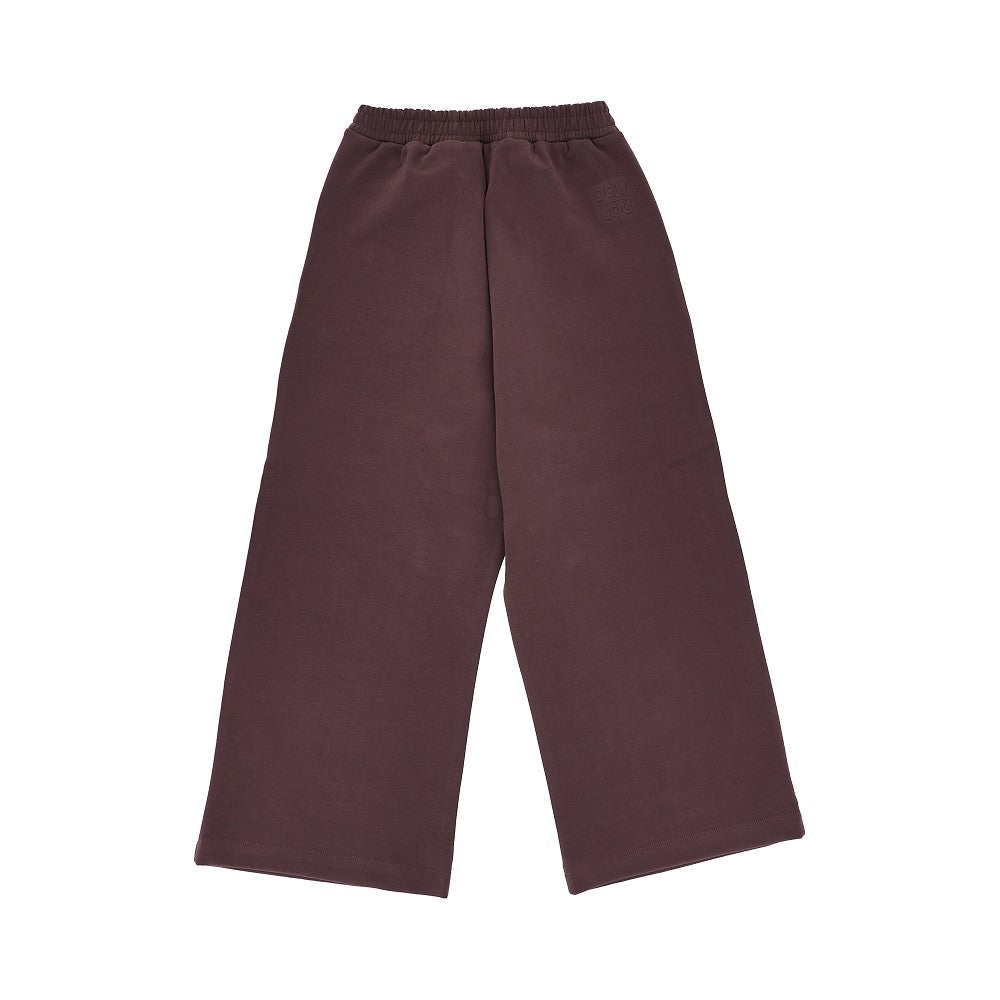 Pantalone wide-leg in jersey