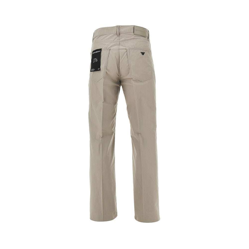 'J76' cotton pants