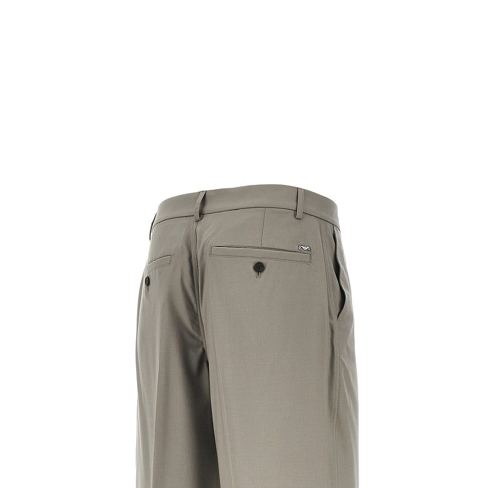 Virgin wool pants