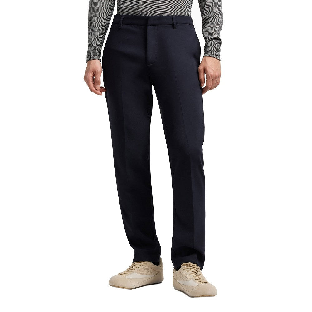 Pantalone chino in misto viscosa stretch