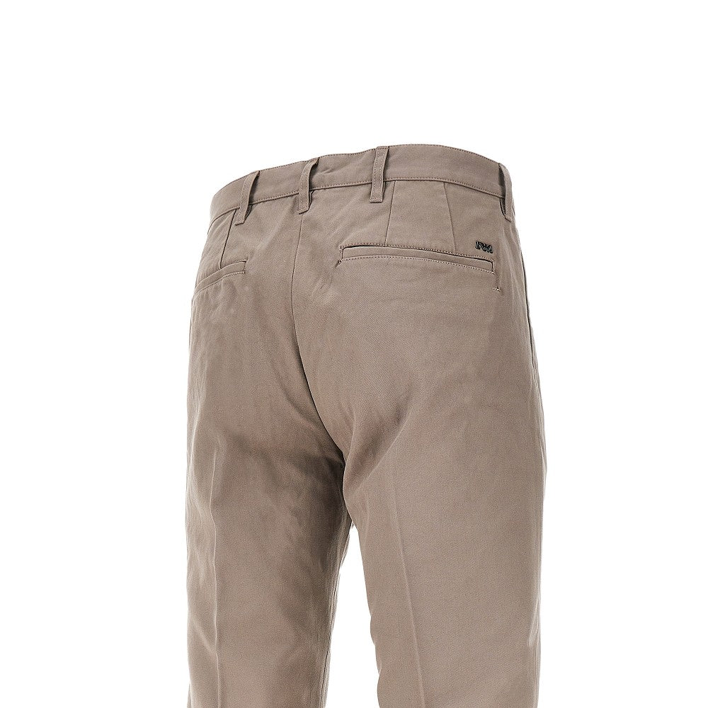 Gabardine chino pants