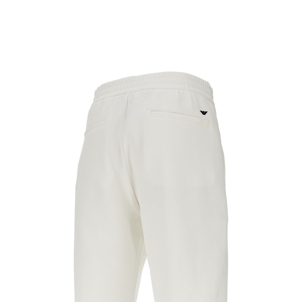 Joggers in double jersey