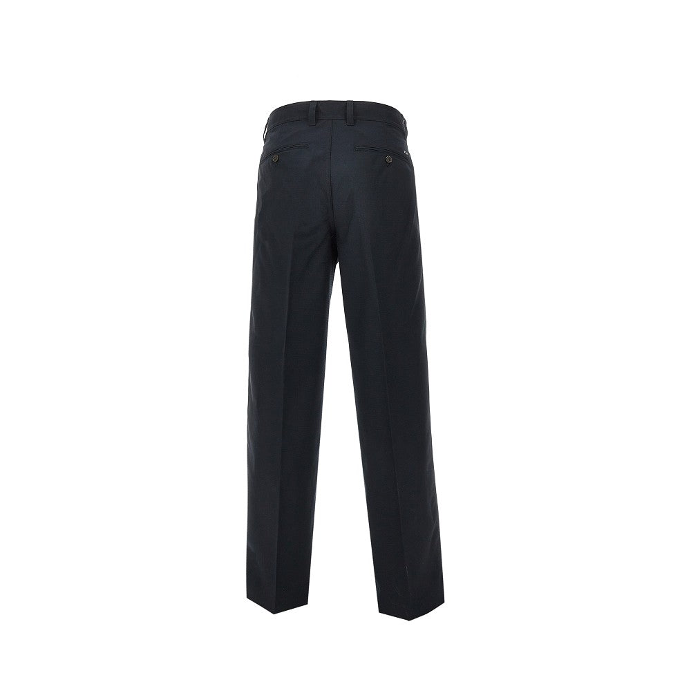 Pantalone in fresco lana micro operata