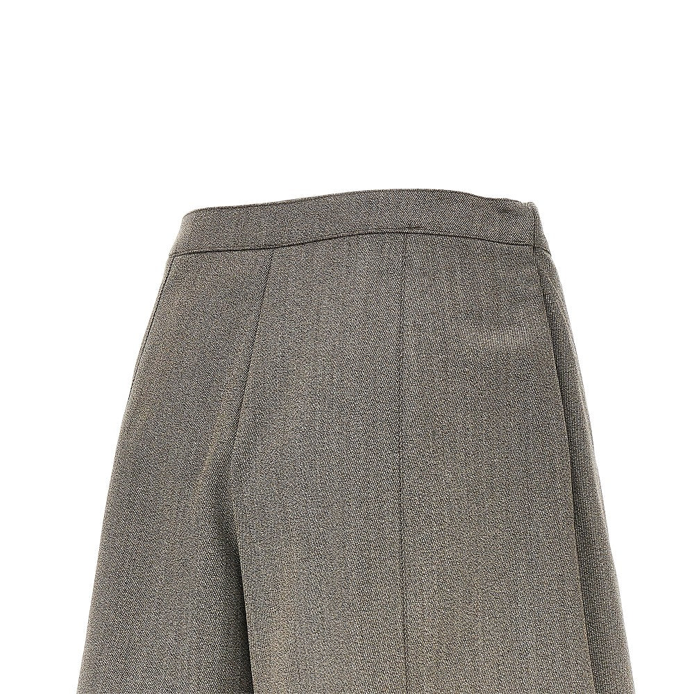 Wool twill skorts