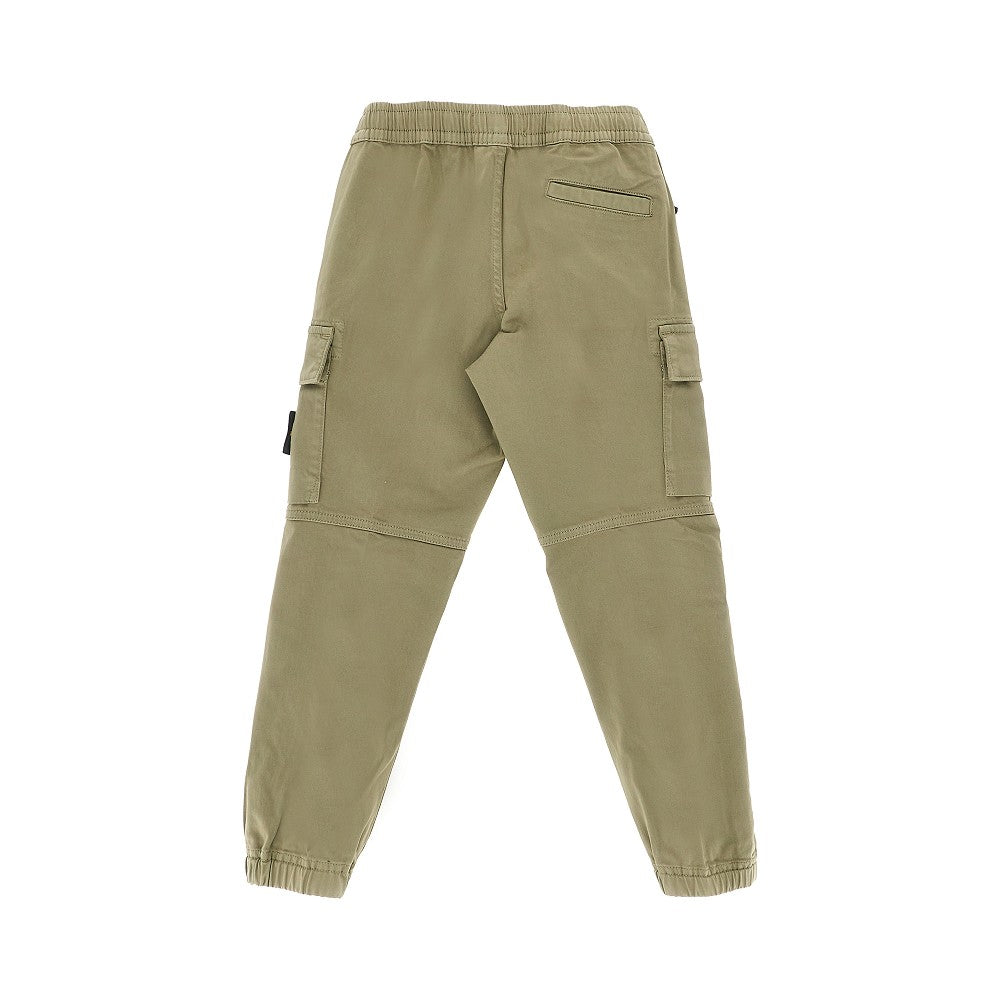 Pantalone cargo in cotone stretch