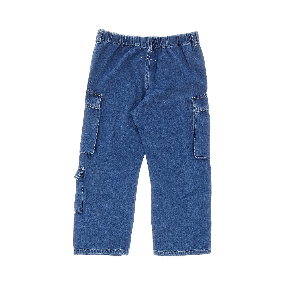Pantalone cargo in denim