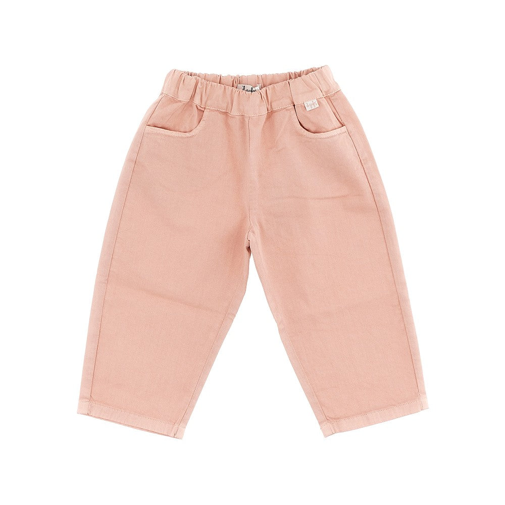 Stretch cotton twill pants