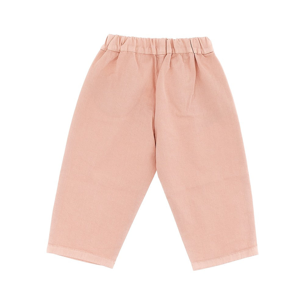 Stretch cotton twill pants
