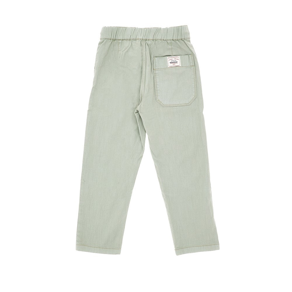 Stretch cotton 'Gregory' pants