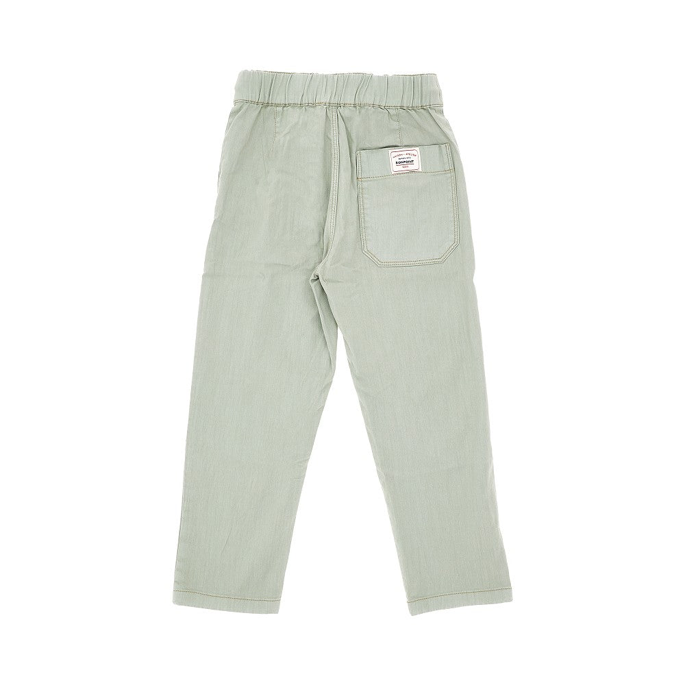 Stretch cotton 'Gregory' pants