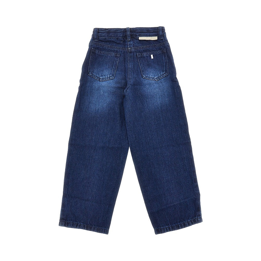 Jeans con ricami Western