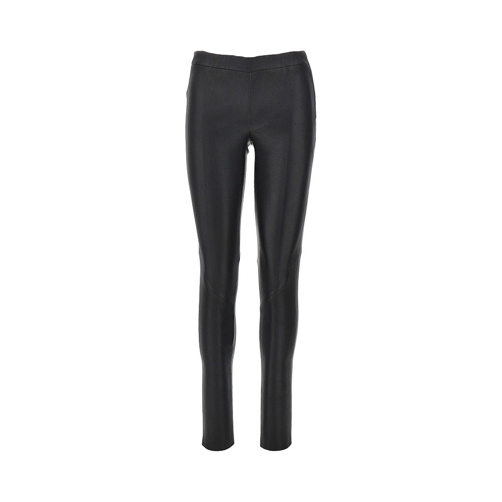 Leggings in pelle stretch 'Roche'