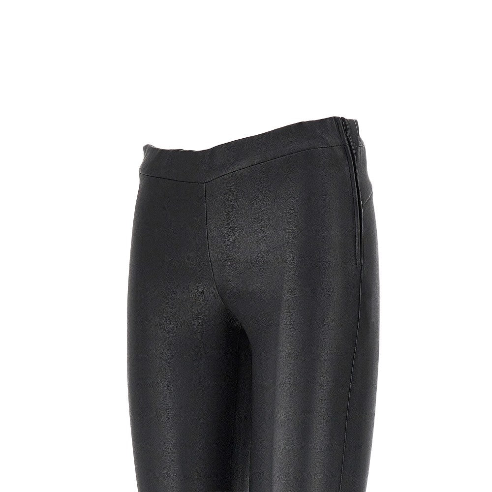 Leggings in pelle stretch 'Roche'