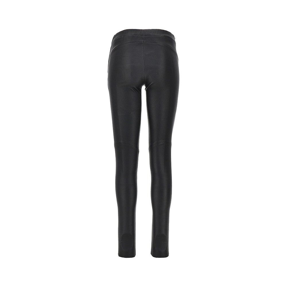 Leggings in pelle stretch 'Roche'