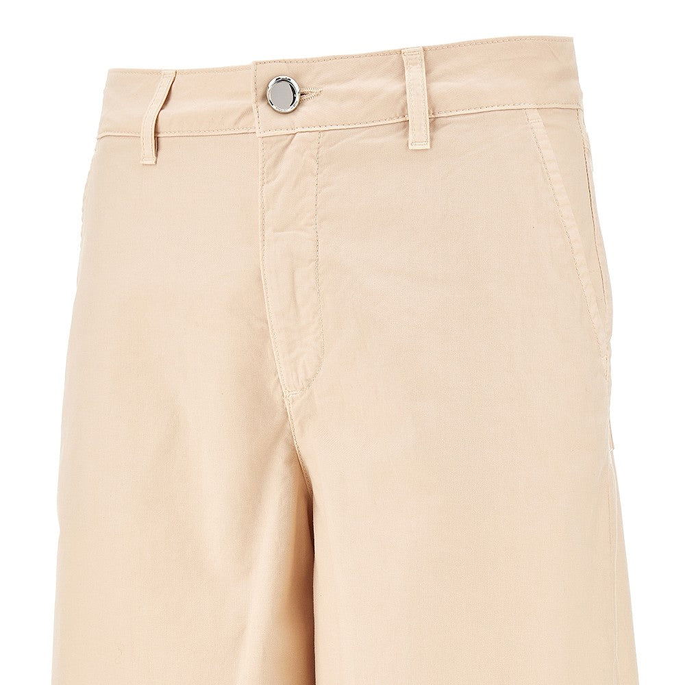 Bermuda in gabardine di cotone