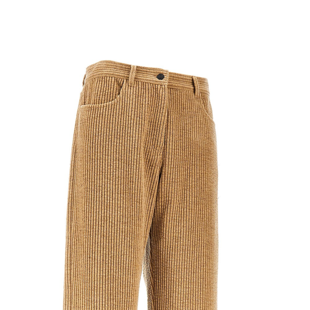 Pantalone 'Clair' in velluto a coste