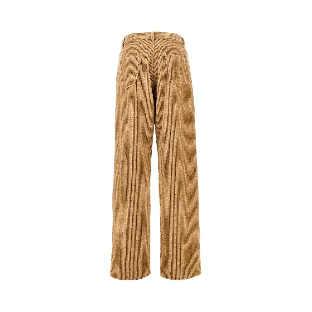 Pantalone 'Clair' in velluto a coste