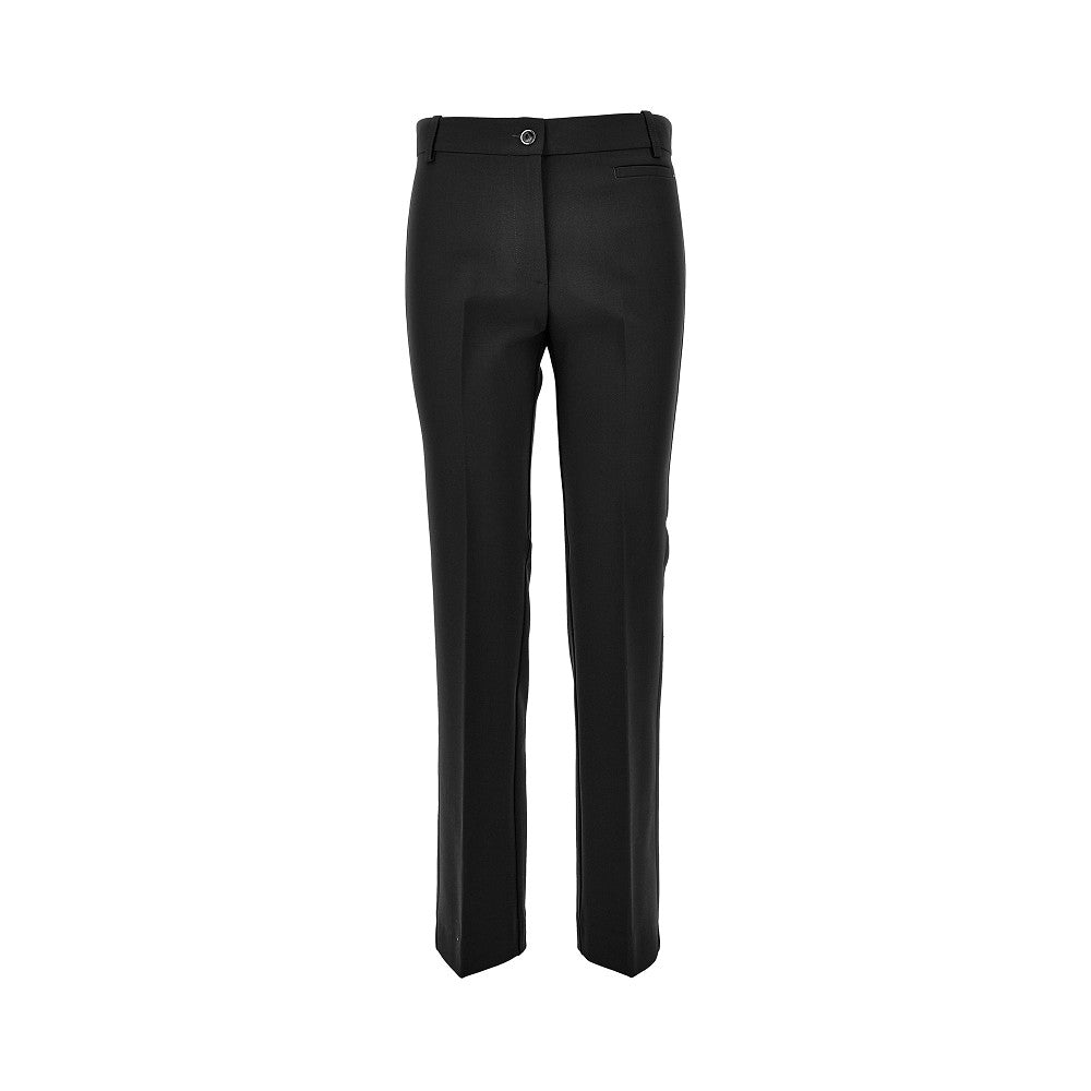 Pantalone in crêpe di misto viscosa