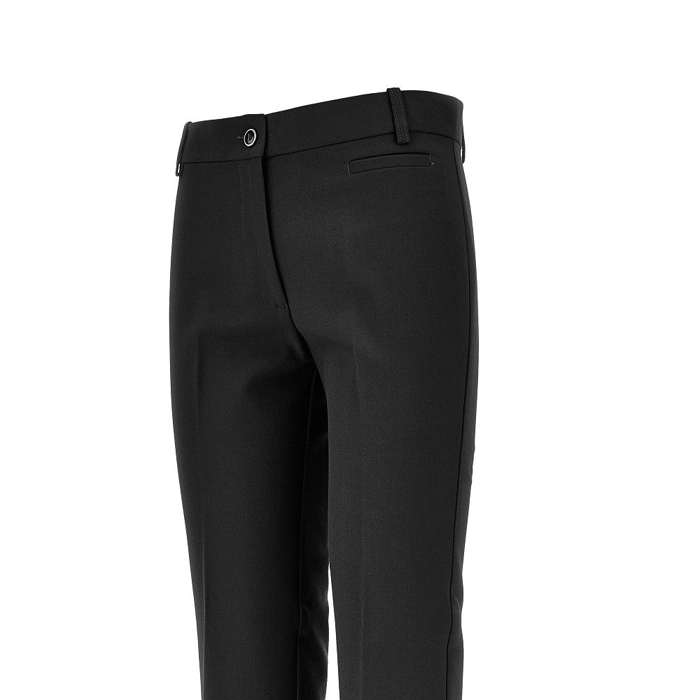 Pantalone in crêpe di misto viscosa