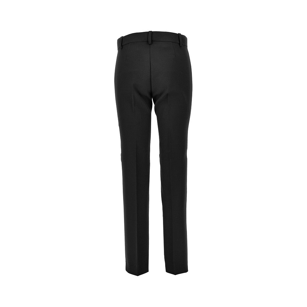 Pantalone in crêpe di misto viscosa