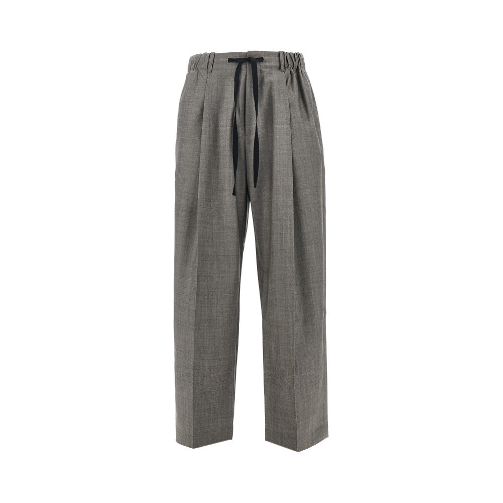 Pantalone 'Noam' in Tropical Wool