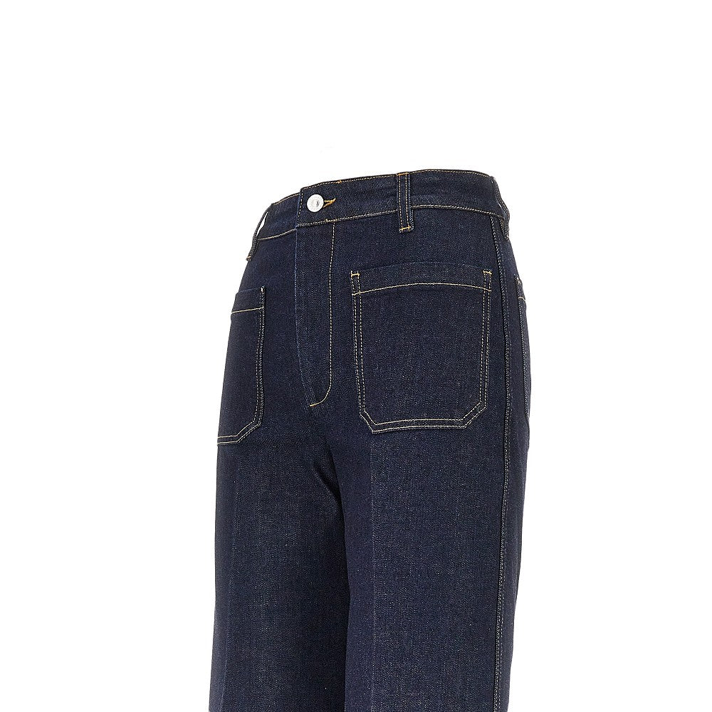 Jeans a gamba ampia 'Alina'