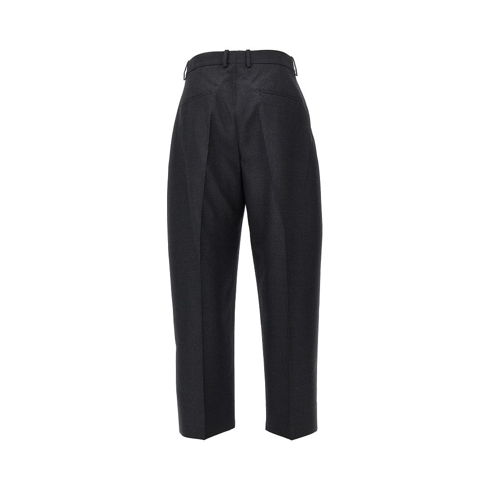 Pleated Hopsack pants