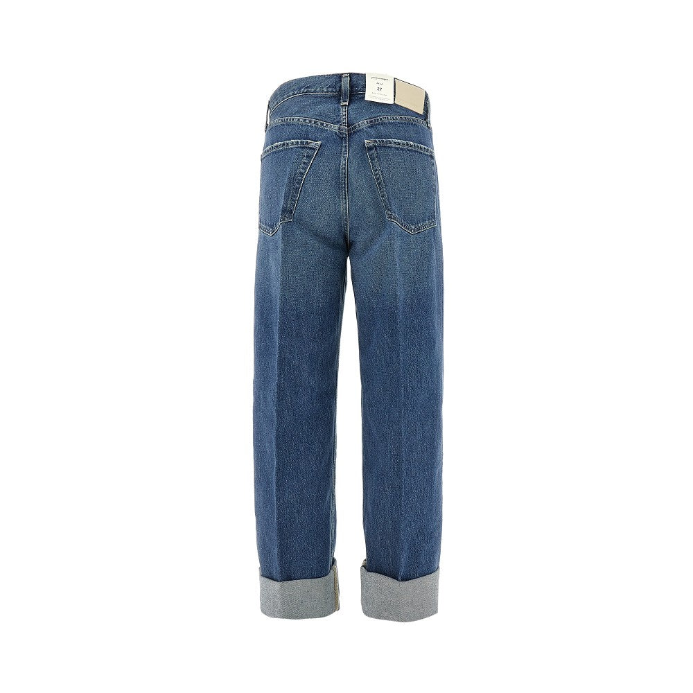 Ayla Baggy jeans with cuffs