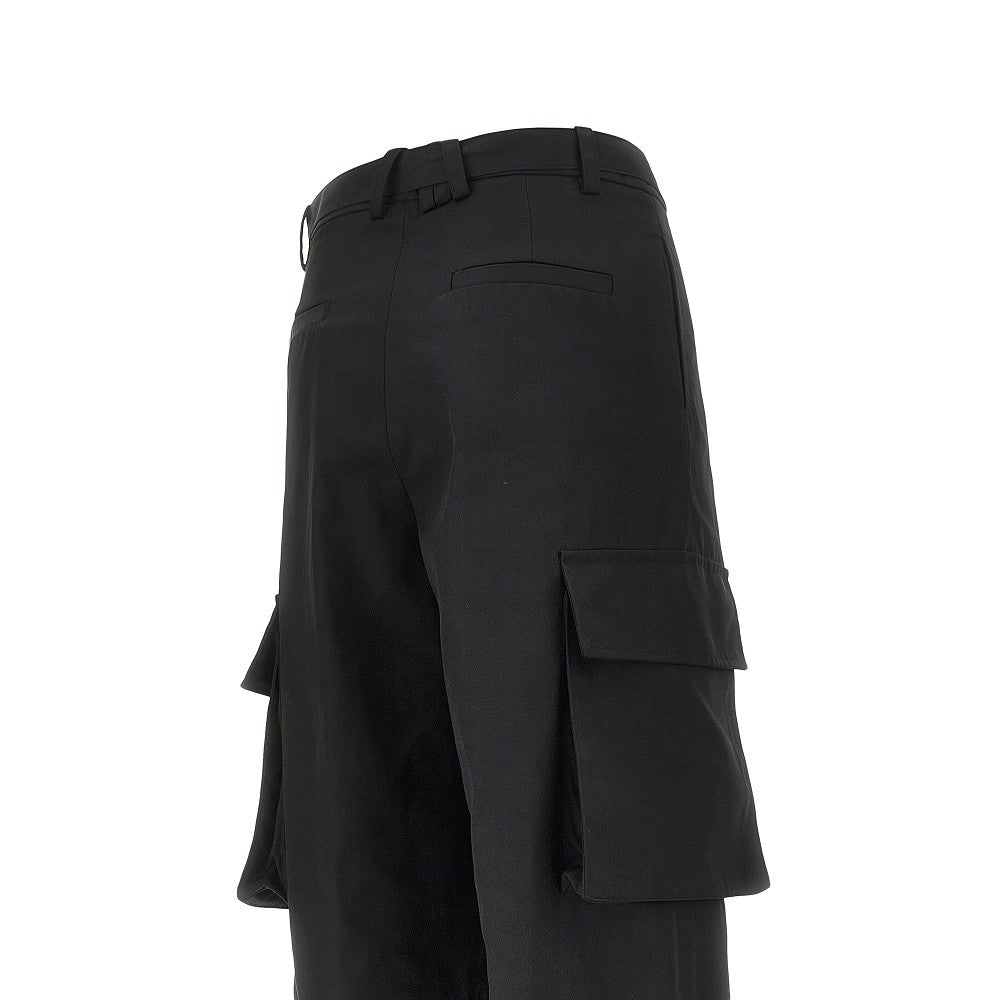 Pantalone cargo in twill