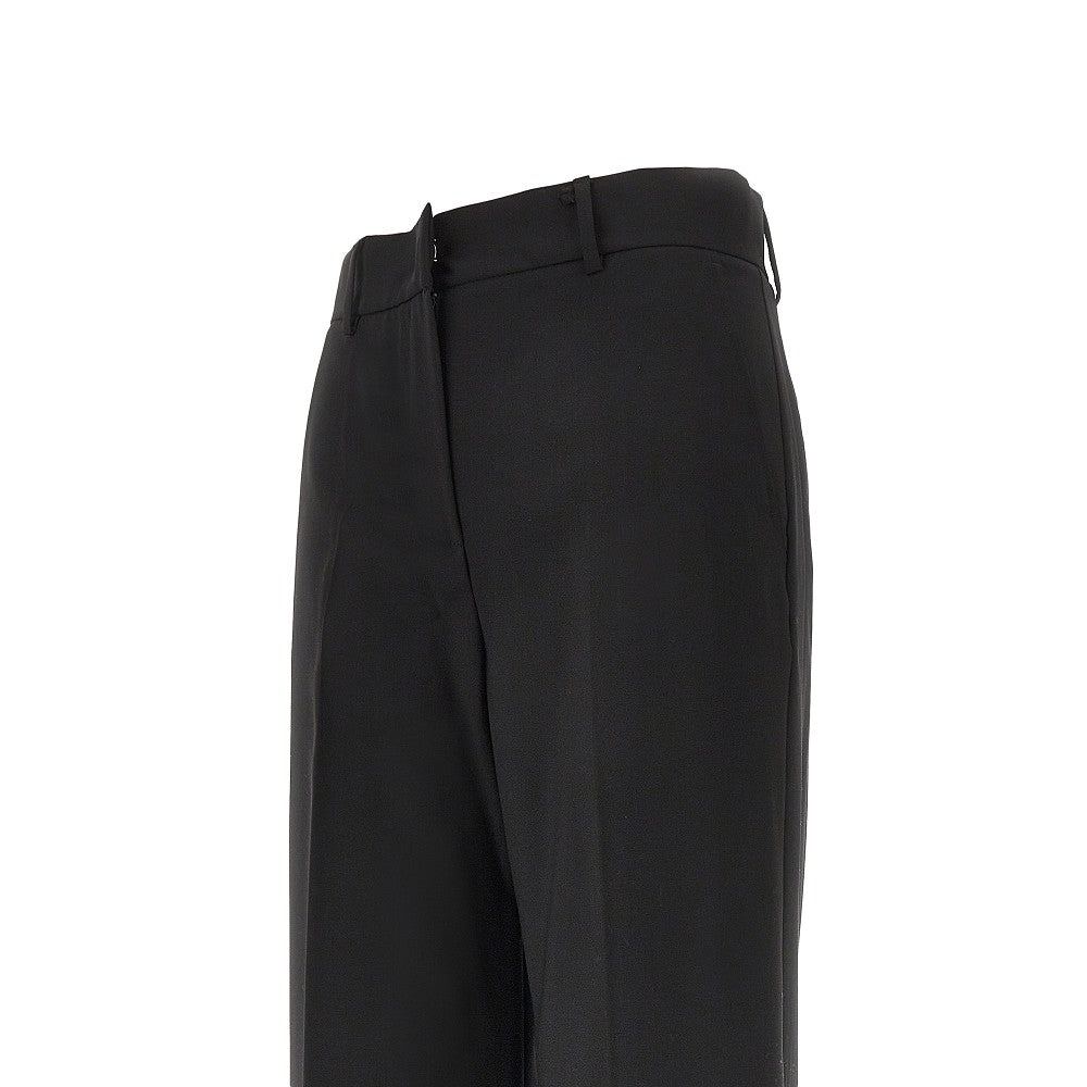 Pantalone palazzo in lana
