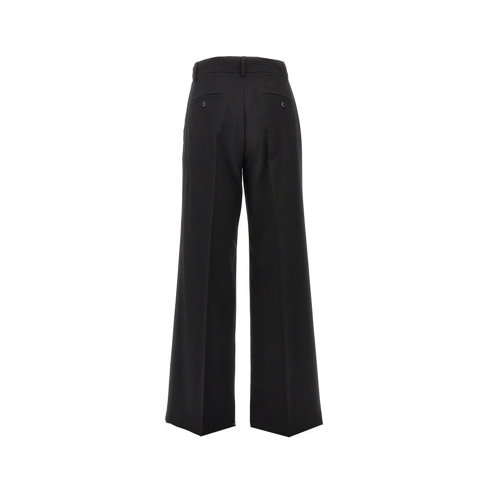 Pantalone palazzo in lana