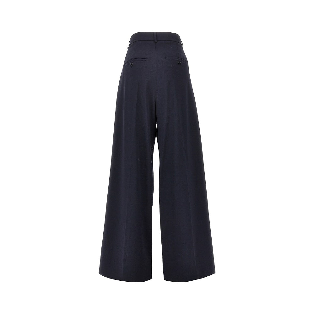 Pantalone ampio con pinces