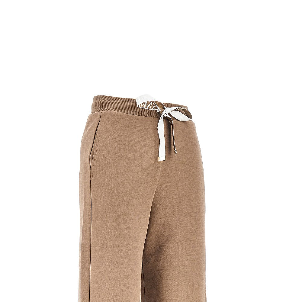 Wide-leg sweatpants