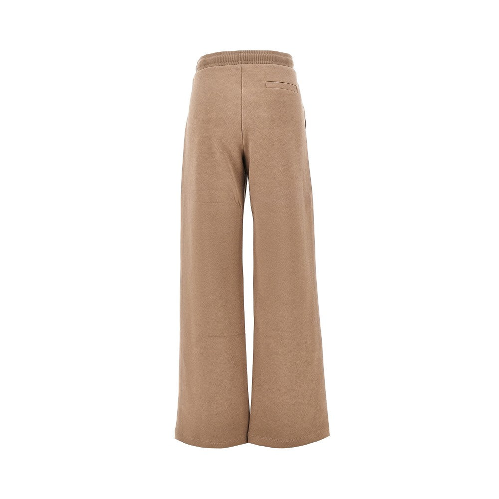 Wide-leg sweatpants