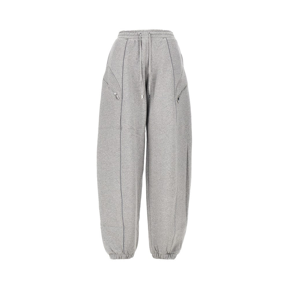 Pantalone jogger in cotone mélange