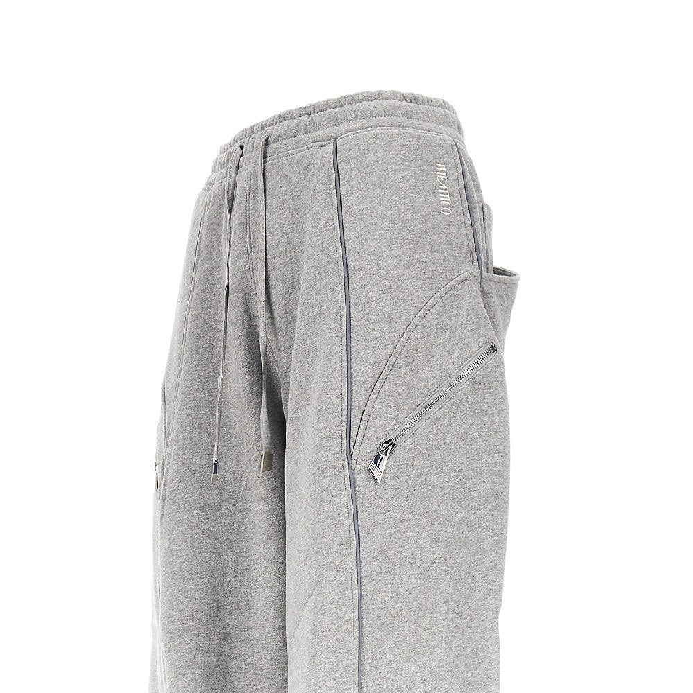 Pantalone jogger in cotone mélange