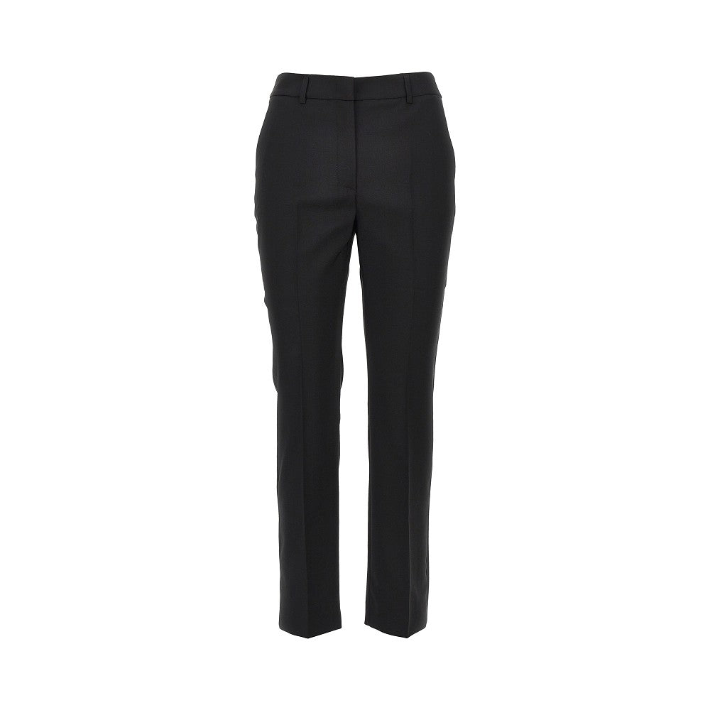 Wool cigarette pants