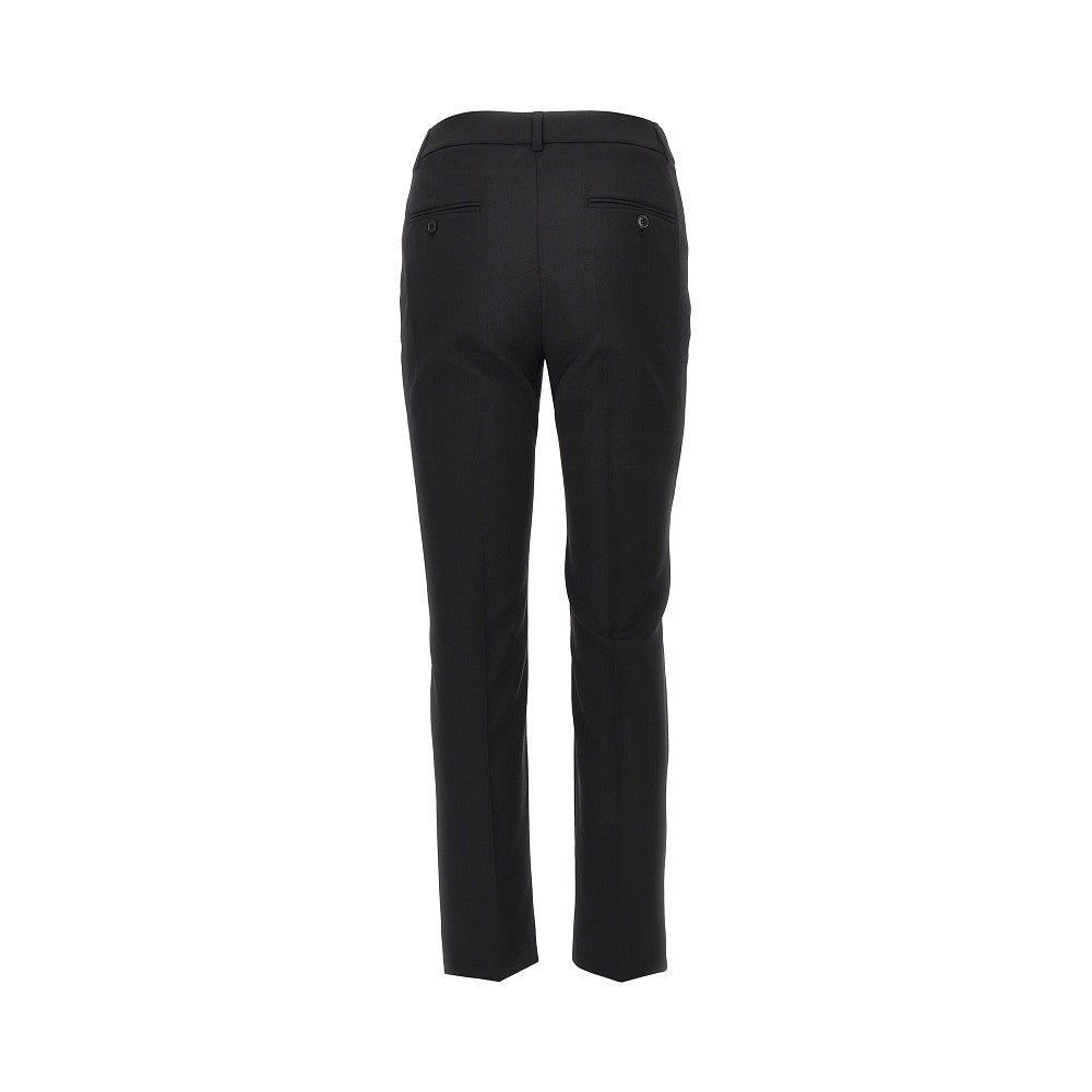 Wool cigarette pants