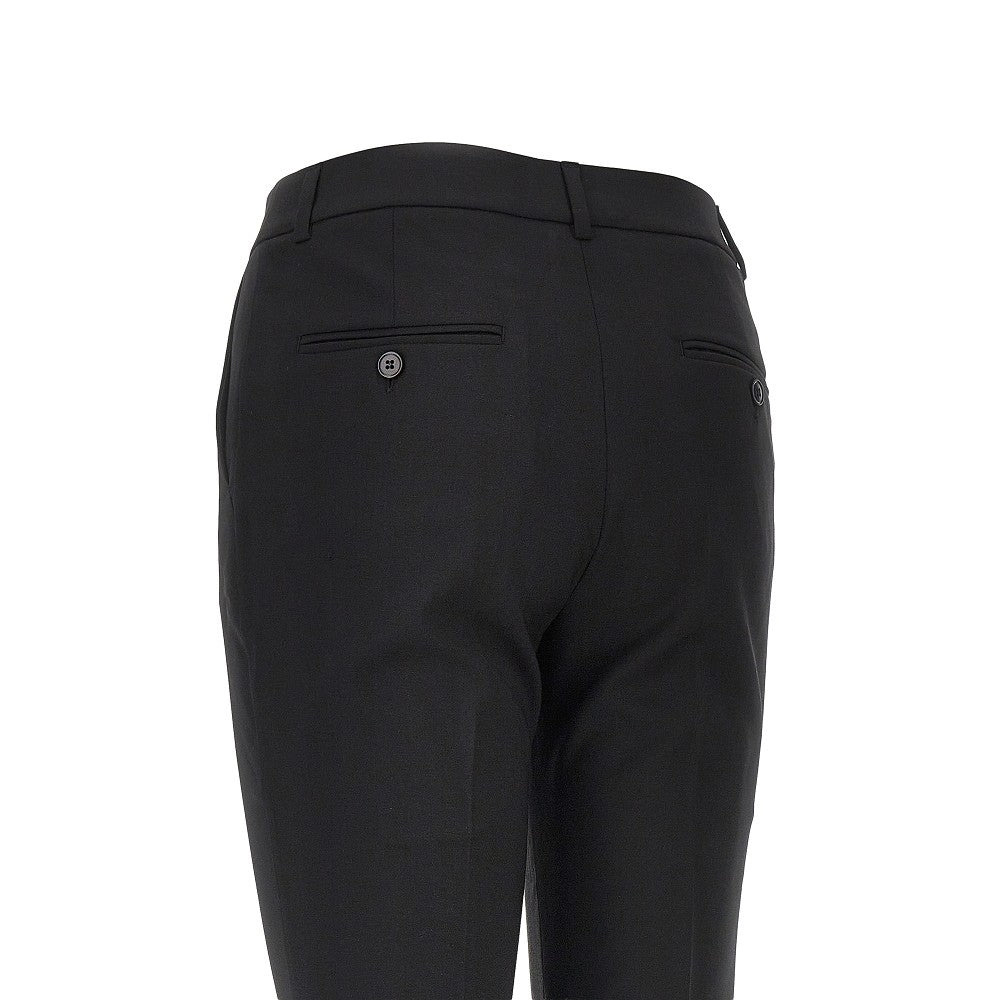 Wool cigarette pants