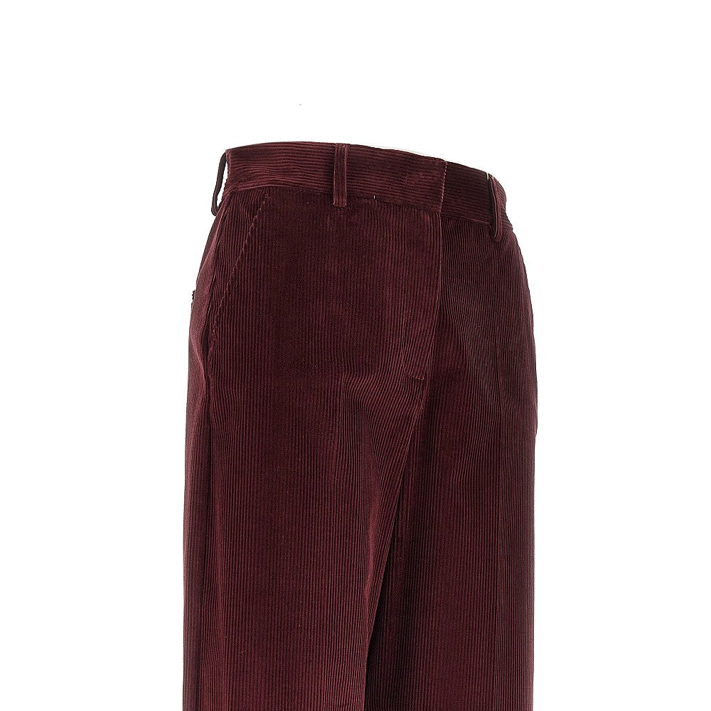 Pantalone in velluto a costine