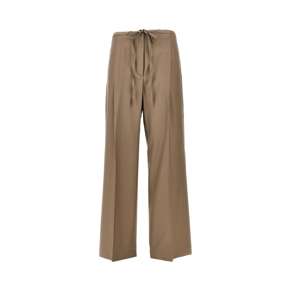 Pantalone in lana con pince