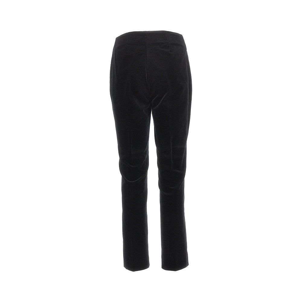 Pantalone a sigaretta in velluto