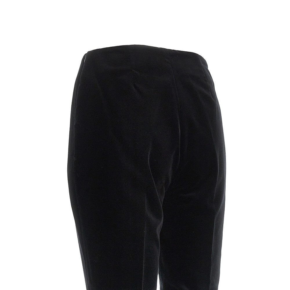 Pantalone a sigaretta in velluto