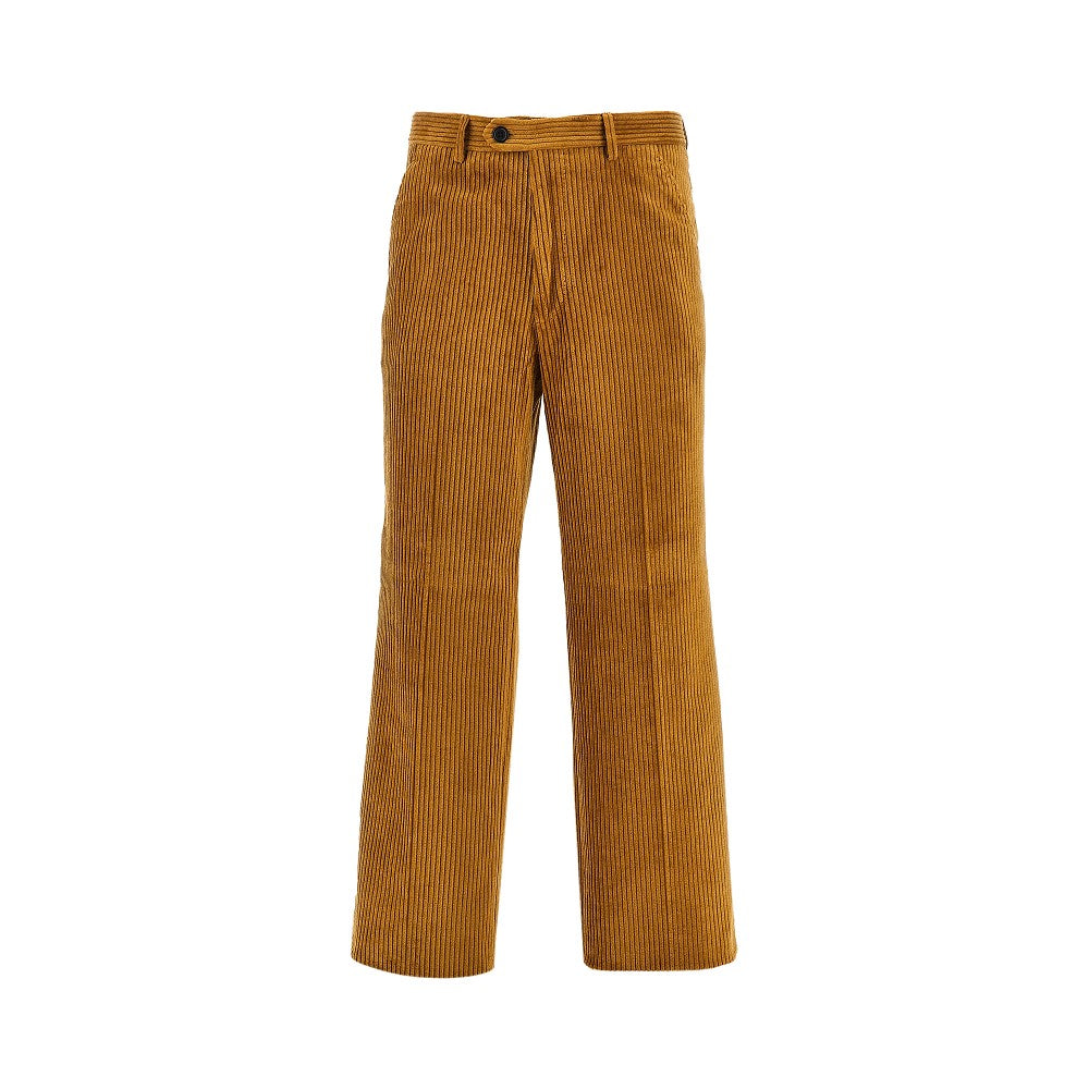 Pantalone 'Bridge' in velluto a coste