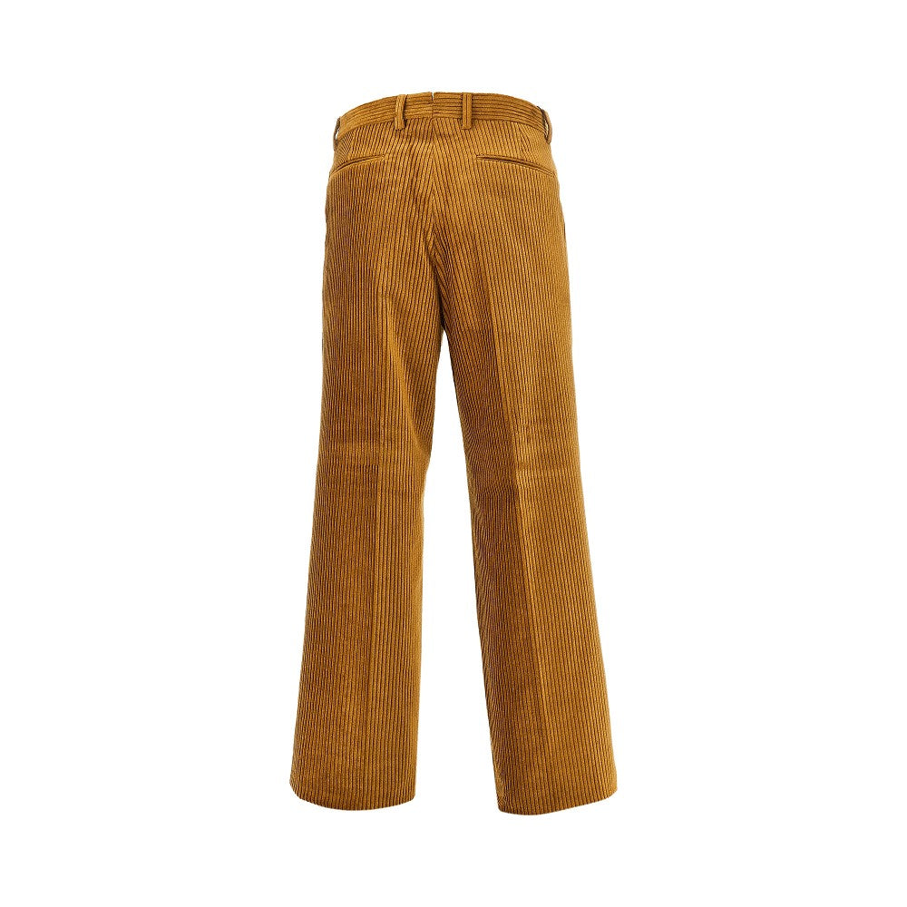 Pantalone 'Bridge' in velluto a coste