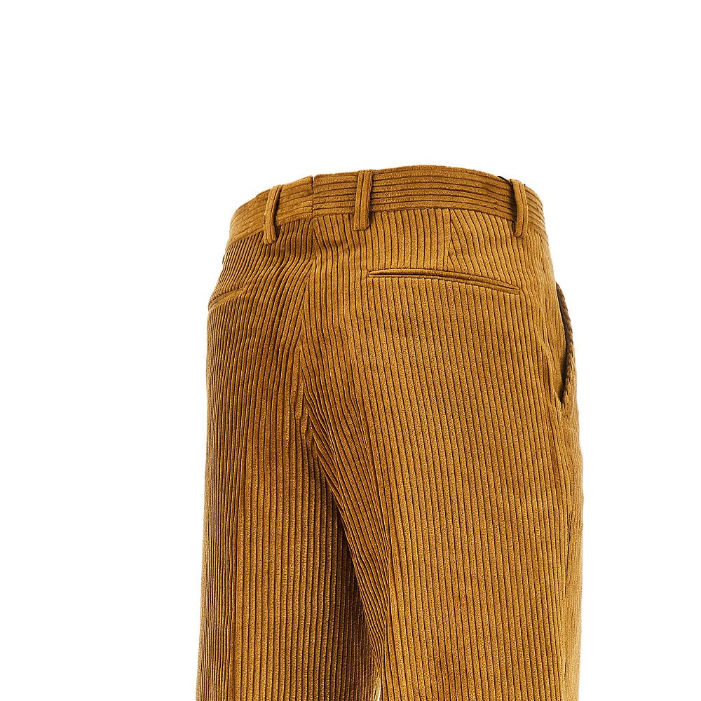 Pantalone 'Bridge' in velluto a coste
