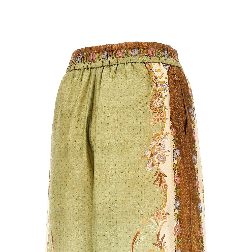 Pantalone in seta 'Indra'