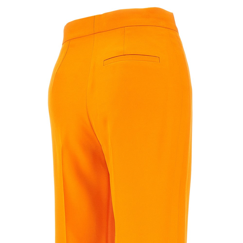 Sustainable viscose straight-leg pants