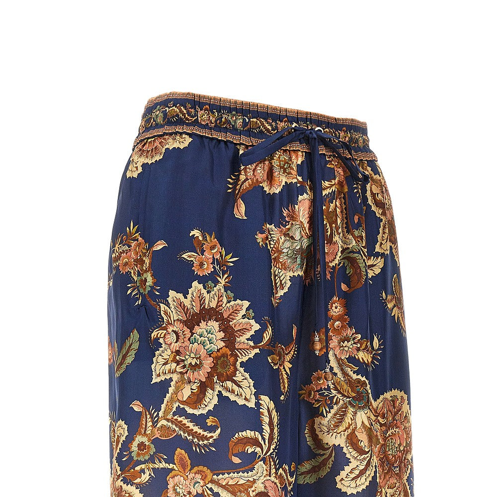 Pantalone in seta 'Aster'